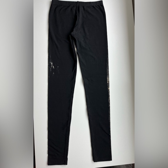 NWOT - Black Patterned Leggings - Picture 4 of 7